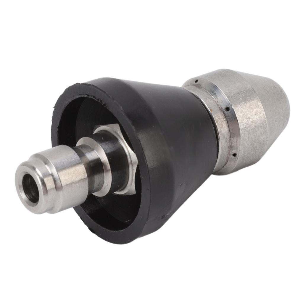 G1 4 Sewer Pipe Cleaning Nozzle Stainless Steel Pressure Sewer Jetter Nozzle for Pipe Unclogger Cleaning Accessories
