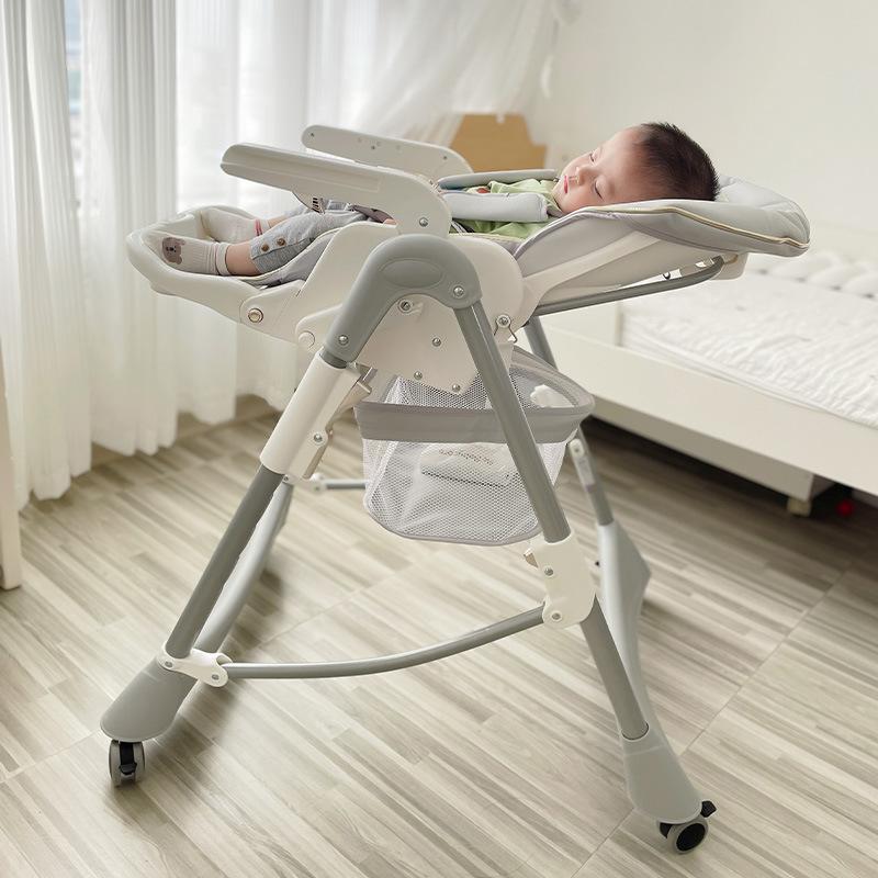 Baby Dining Chair Baby Eating Seat Household Movable Foldable Toddler Children's Meal