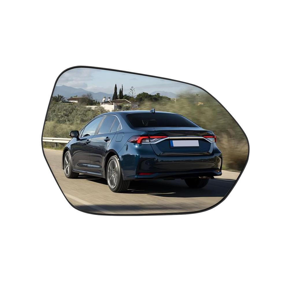 RH Passenger Side Mirror Glass Heated For Toyota Corolla 2020-2023 Prius 2016-22