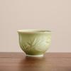 Hand-painted Celadon Bamboo Rhyme Tea Set