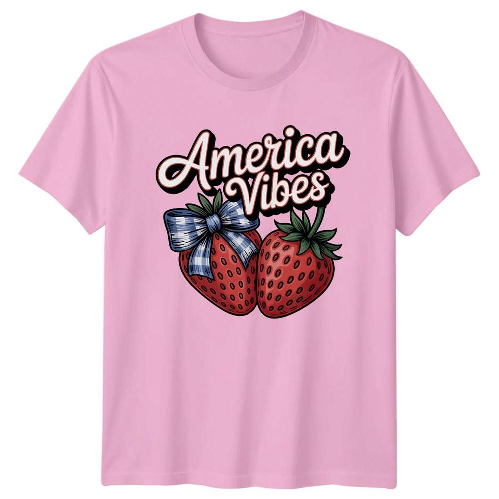 America Vibes Unisexs TShirt 4th of July Patriotic Dog Patriotic 4th July