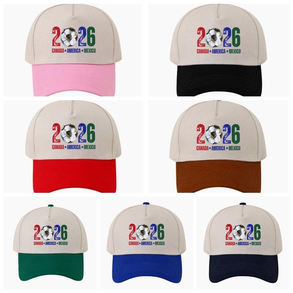 Color-Blocked Breathable Peaked Cap Sun Protection Running Sun Caps Soccer Baseball Cap  Sports