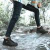 New Fashion Brand Warm Men's Snow Boots Outdoor Sneakers Plus Size Man Winter Plush Boot Waterproof Ankle Boots High Top Shoes