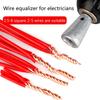 Narzędzie do skręcania przewodów 6mm 3-drożne 5-drożne narzędzie do ściągania izolacji z przewodów złączka do przewodów ściągacz izolacji do kabli elektrycznych