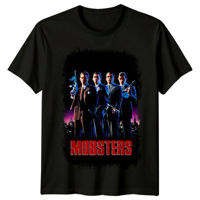 Mobster (1991) T-Shirt mit Filmplakatmotiv aus 100 % Baumwolle – Herren-Top im Retro-90er-Jahre-Stil – Unisex