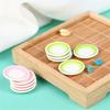 Tableware Doll House Accessorie Kitchen Toys Photograph Props Food Dishes Doll house Dinner Plates