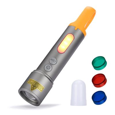 Alonefire Z8 Multifunctional Zoomable LED High USB Rechargeable COB Light with Lens and Portable Hook for and Emergency Use Flashlight, 10W,
