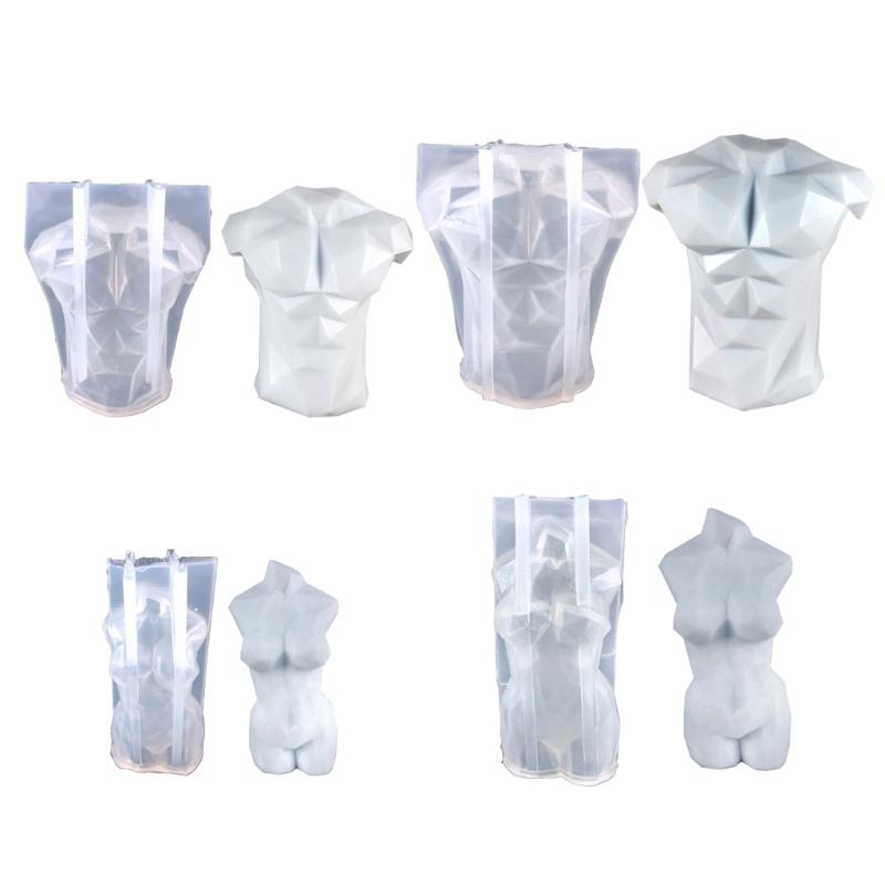 Mucegai din silicon pentru lumânări cu statuie 3D pentru decor de birou, realizat manual, din rășină epoxidică, cu lumânări aromatice, pentru decorarea casei