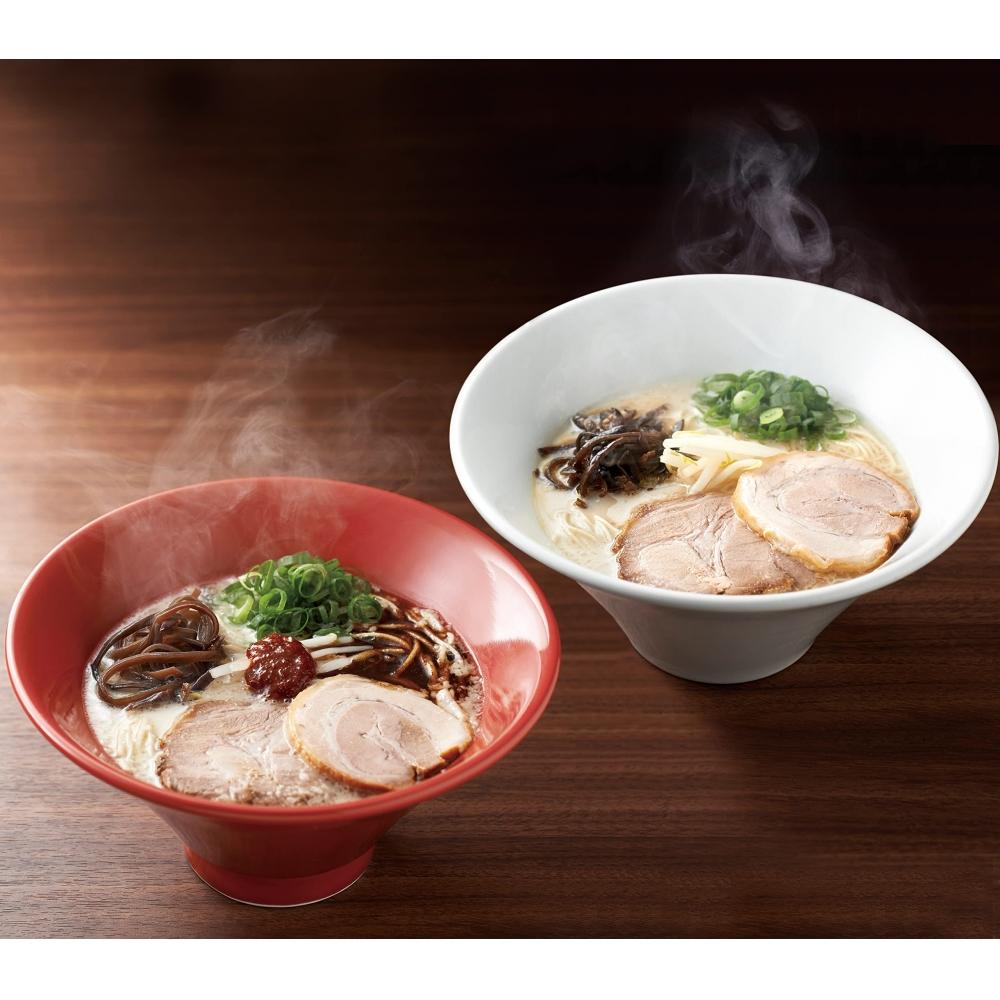 IPPUDO Hakata Kinugoshi Tonkotsu Ramen ShiromaruAkamaru (2 Servingsdry Noodle Type) 6 Sets Easily Enjoy Ippudo's Tonkotsu Ramen At Home IPPUDO Tonko