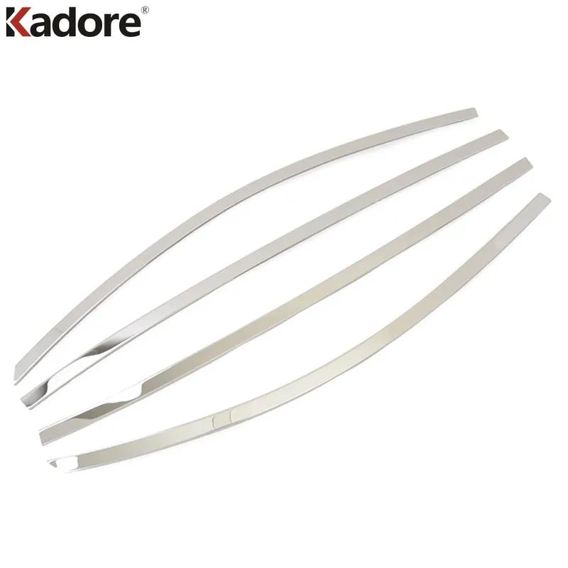 For Kia Sportage 2010 2011 2012 2013 2014 Stainless Steel Upper Window Frame Sill Trim Molding Garnish Strip Car Accessories
