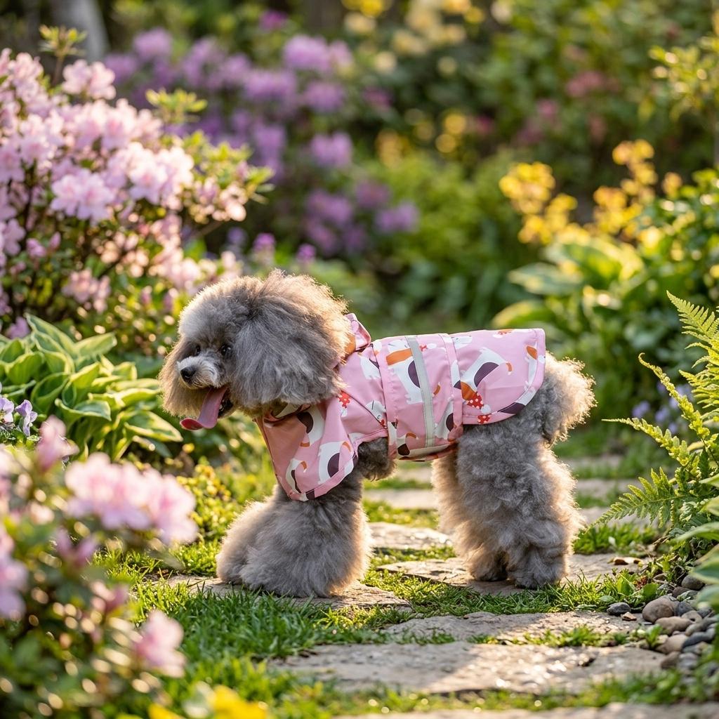 Premium Waterproof Dog Raincoat with Reflective Hood for Small Medium Large Dogs Advanced Outdoor Walking Rainwear High Quality 5