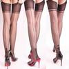 Non-elastic Long Medias 5D Ultra Thin Transparent Thigh High Stockings For Garter Belt Women Sexy Lingerie