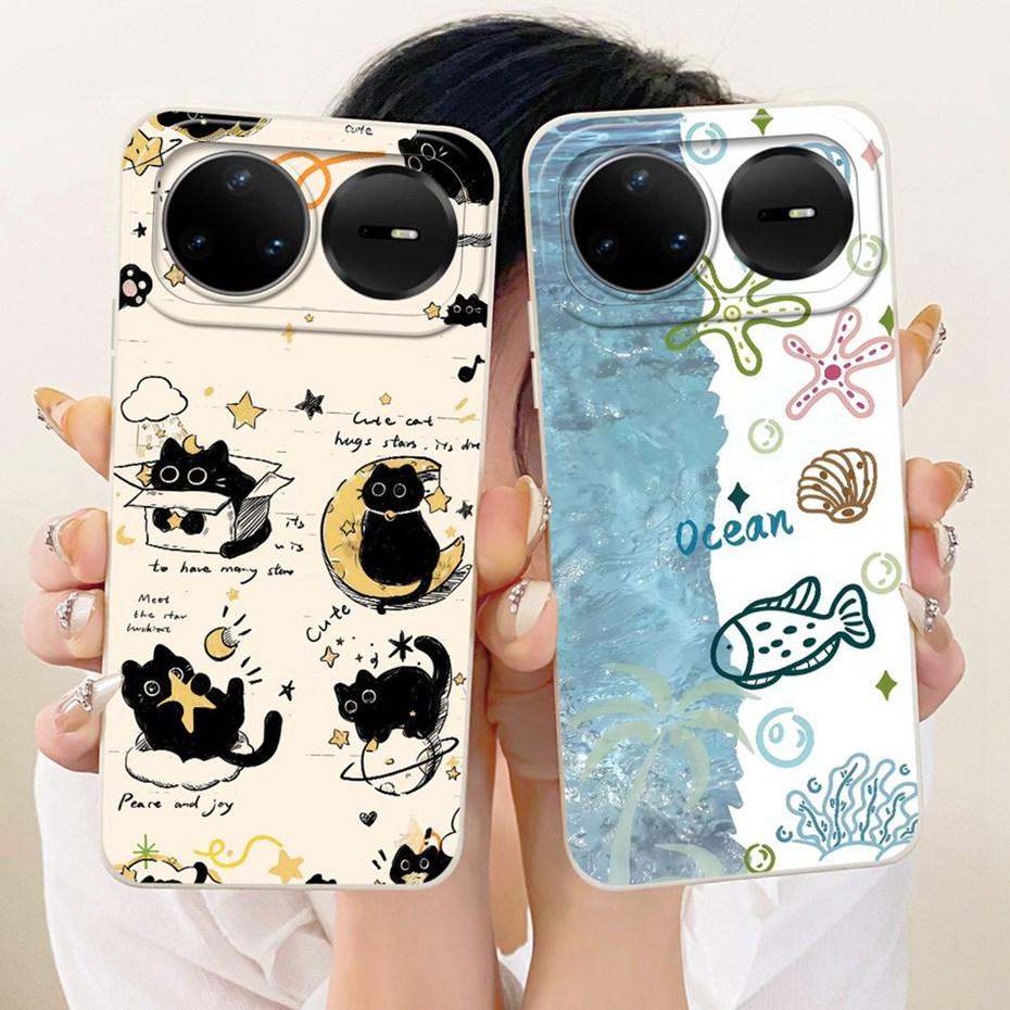 Cute Printed Phone Case For Huawei Nova 15 Pro Ultra 5G Soft Silicone Shockproof Cases For Huawei Nova15 15Pro Covers Bumpers