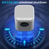 B221 Smart Home Dehumidifier 1.7L Large Capacity Dehumidifier Bathroom Basement Timing Dehumidifier with Colored Lights