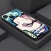O-ne-1-P-Piece Drawings Phone Case for iPhone 14 Plus 7 12 Mini XR 11 SE 8 6s 13 Pro Max XS X Matte Shockproof Black Soft Cover