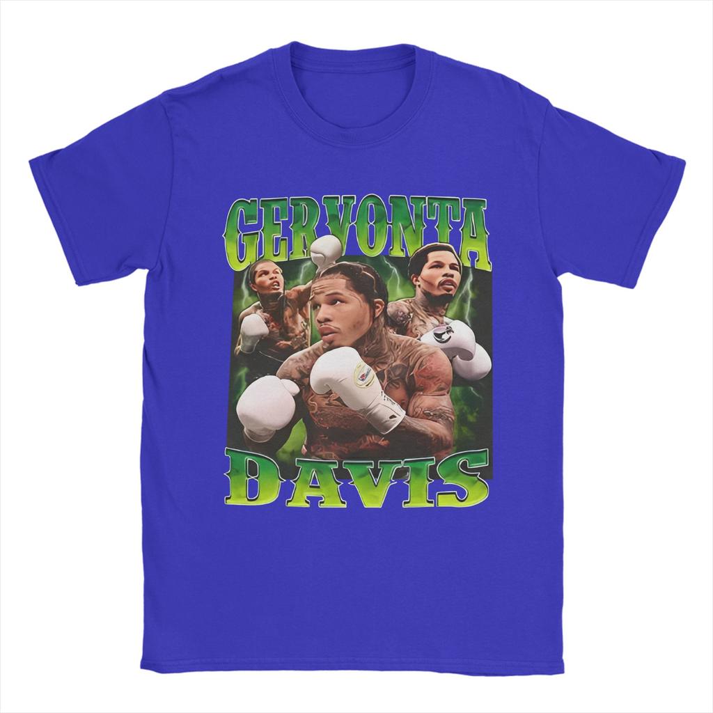 Tank Gervonta Davis TShirt Summer  Cotton T Shirts For Unisex Harajuku Casual Tshirt Short Sleeve Y2K Retro Top Tees