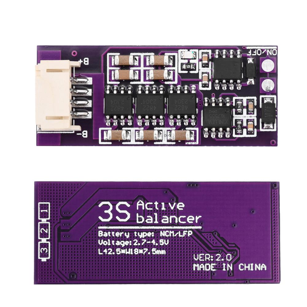 BMS 1.5A 3S 4S 5S 6S 7S 8S 14S 17S 21S Li-ion Lifepo4 LTO Lithium Battery Active Equalizer Balancer Board Balance Capacitor
