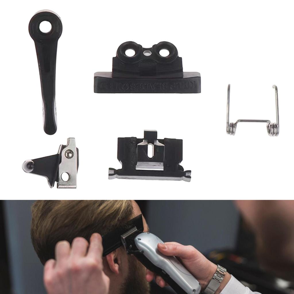 Clipper Spring Tension Cutting Trimmer Machine Parts Switch Set for Hair Attachments