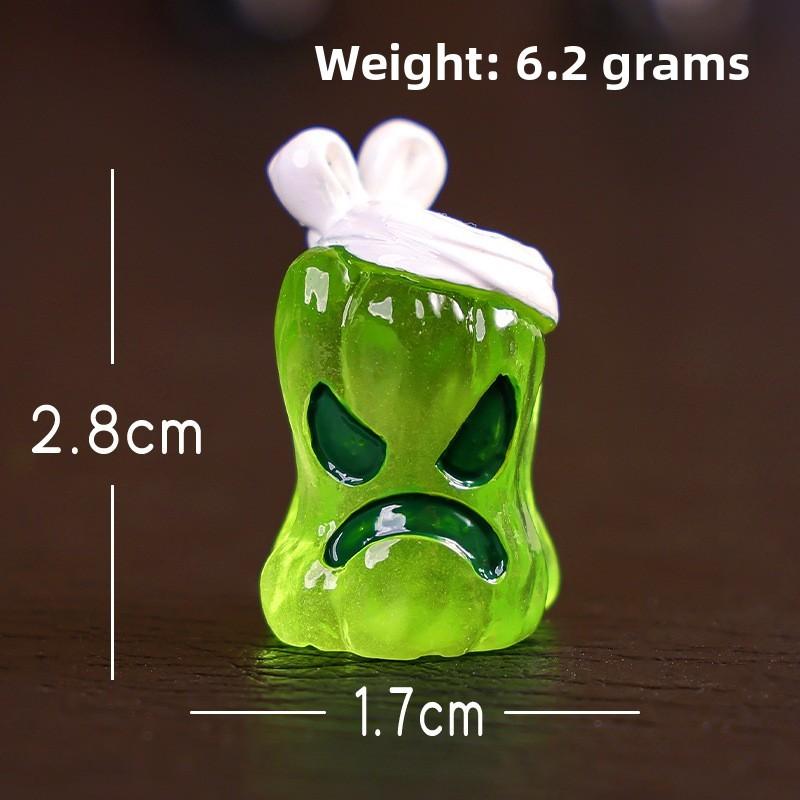 

Halloween Ghost Pumpkin Resin Garden Decor For Home And Party зелёный