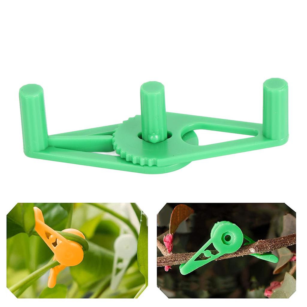 50pcs Low Stress Training Clips 360 Degree Reusable Plastic Plant Stem Bender Clips for Gardening