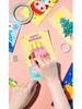 Ke Da Duck Magic Paper Circuit DIY Light-Up New Year Greeting Card - Educational Physics Toy