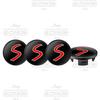 4Pcs 54mm Emblem Car Wheel Center Hub Caps Rim Covers Decor For Mini Cooper S MGHJKC JCW John Cooper Works R55 R60 F56 F55 F54