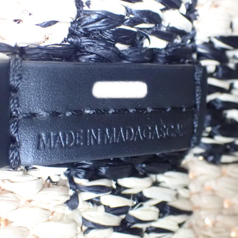 LOEWE  ALF1V46X10 Shoulder Bag black/natural Raffia/leather Women