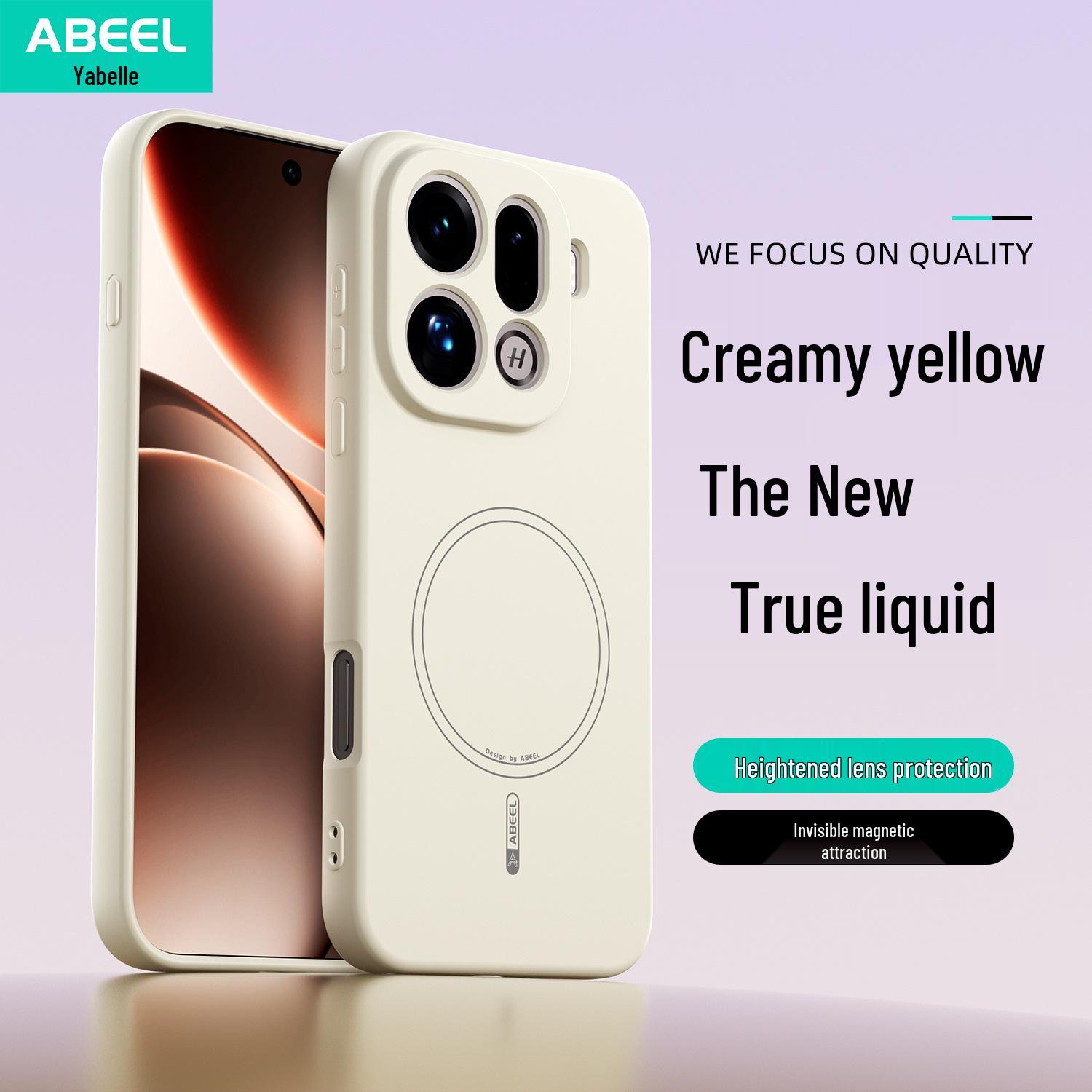 

OPPO FIND X9 PRO Magnetic Silicone Case - Skin-Feel Protective Cover for Men & Women Find X9 Pro