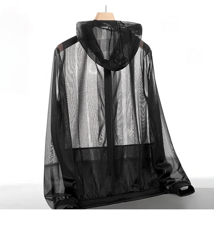 Summer  50+ UV Sun Protection Skin Coats Men Ultra-Light Sportswear Hooded Outwear Men Breathable Casual Jackets Man