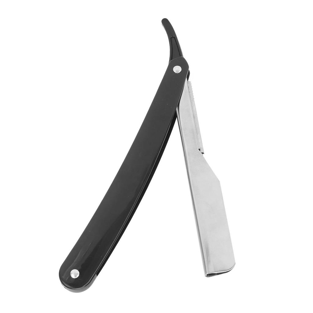 Beard Blade Holder Stainless Steel Eyebrow Shaping Folding Beard Knife Handle for Men Male