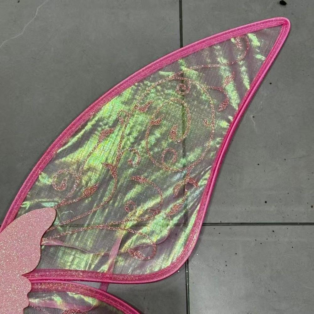 Handmade Craft Fairy Butterfly Wings Organza Cosplay Elf Wings Kids Party Wings  Halloween Party