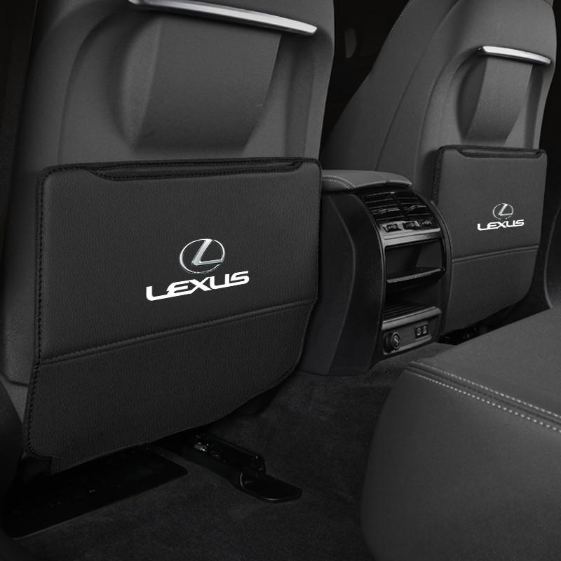 1Pcs Car Anti-Kick Pad Seat Back Protector Cover For Lexus UX250h RX450h CT200h RX400h NX300h RX350 RX300 GX470 IS350 ES3350