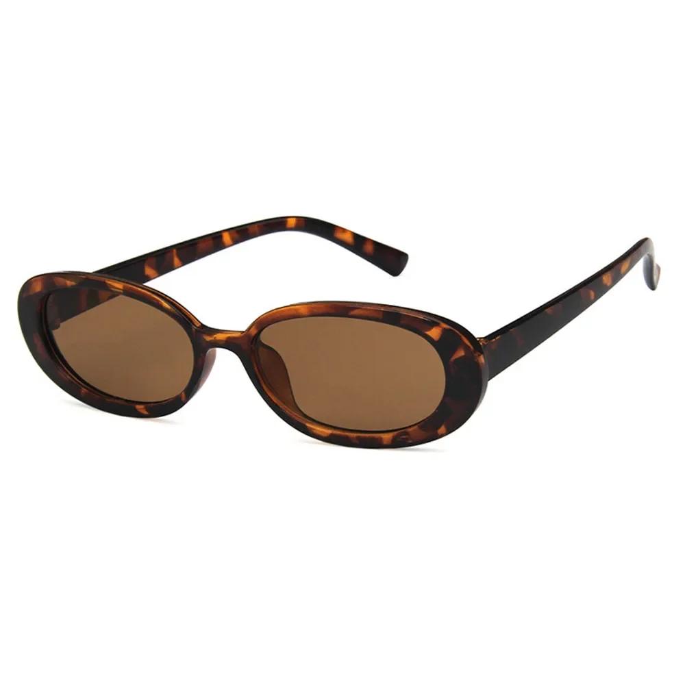 Pink Retro Sunglasses Oval Sunglasses Women Retro Brand Designer Vintage Ladies Cat Eye Pink Cycling Sun Glasses UV400