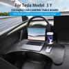 For Tesla Model X S 3 Y Highland Juniper 2018-2026 Steering Wheel Laptop Tray Food Desk Portable Office Table Car Accessories