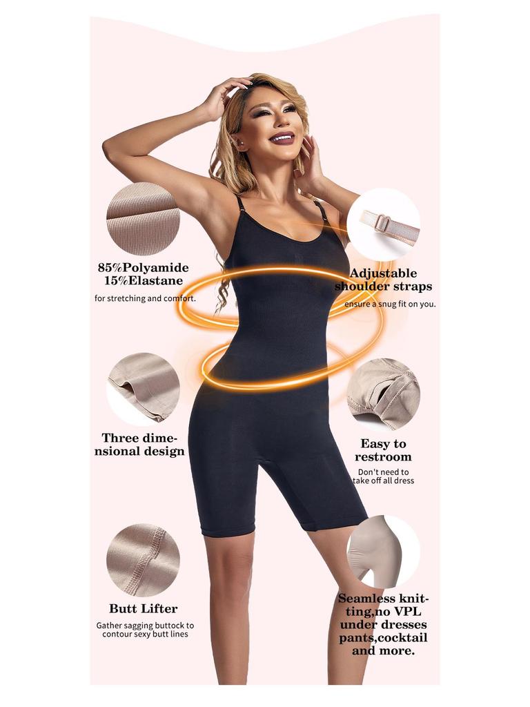 Damen Postpartaler Bauchkontroll Shapewear Body - Schlankmachender Taillenformer & Hüftheber