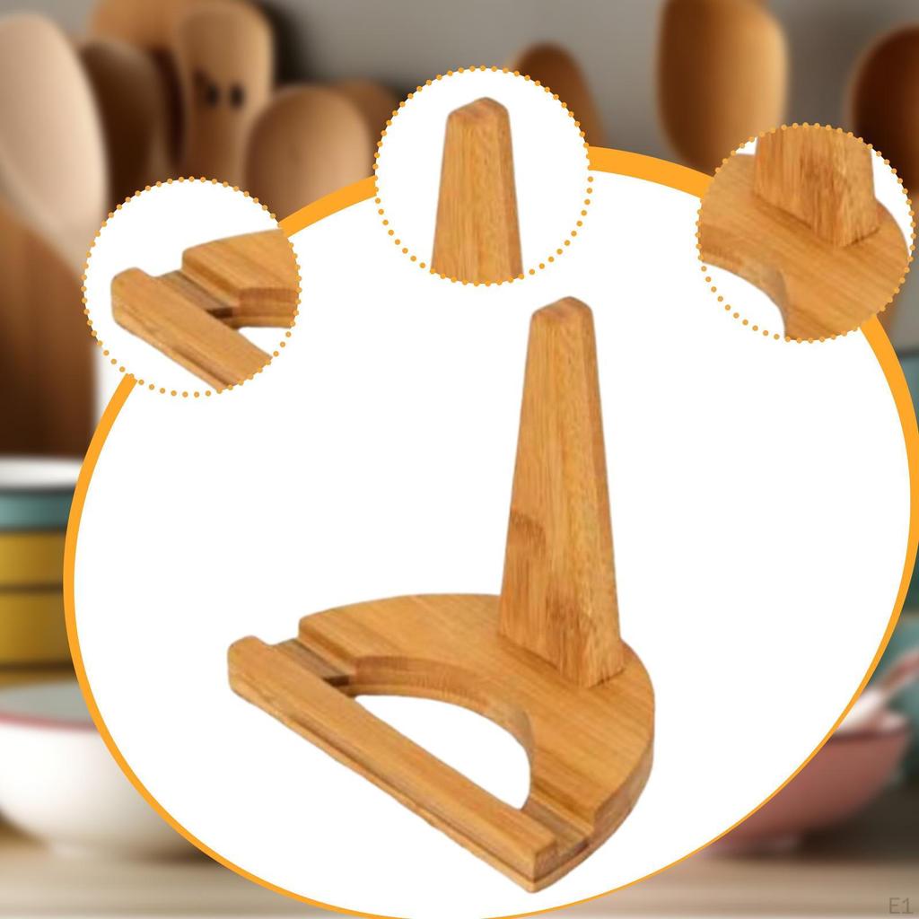 Ausstellungsständer für Teller, Holzhalter Dekorative Geschirrpräsentation