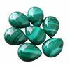 High Quality Green Malachite Loose Gemstones - Pear Shape Cabochons for Jewelry Making