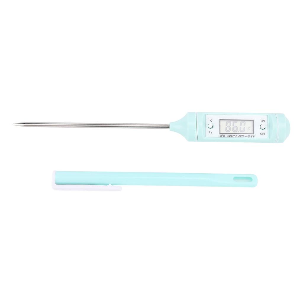 Babyflaske Termometer Elektronisk Vanntemperaturmåler Umiddelbar Avlesning Melketermometer med Lang