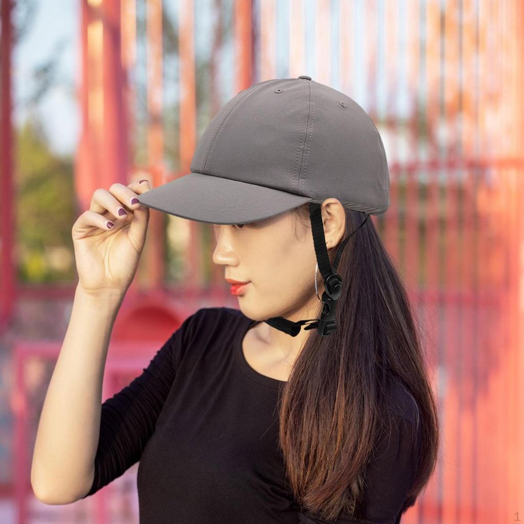 Bike Helmet Hat Baseball Cap Sunhat Fashion Cycling Sun Visor for Summer Camping Commuting