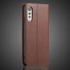 Attraction magnétique Étui en cuir pour LG Velvet / Velvet 5G UW L-52A Étui Housse à rabat Étui Portefeuille Sacs pour téléphone Fundas Coque