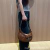 Premium Textured Bag Women'S Summer Fashion Retro Shoulder Bag Semi-Round Saddle Bag Women'S Messenger Bag