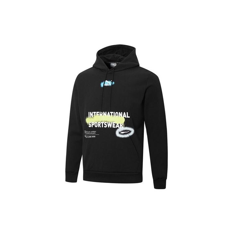 PUMA Graffiti Logo Printing Black Men s 536305-01 L