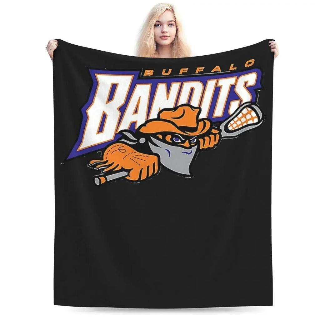 Buffalo Bandits Blankets Soft Warm Flannel Throw Blanket Cover for Bed Living room Picnic Travel Home Couch
