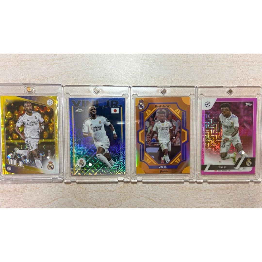 Used [Super rare] Vinicius 25, 50, 75, 125 serial card set! !