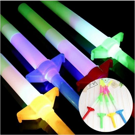 LED Telescopic Concert Flashing Stick - Large Four-Section Cheer Prop