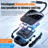 3.5mm AUX LCD Car Bluetooth 6.0 Audio Receiver & Transmitter Adapter 2 in 1,aptX-Adaptive/HD/LL AAC Low Latency HIFI Wireless Audio Adapter for PC TV
