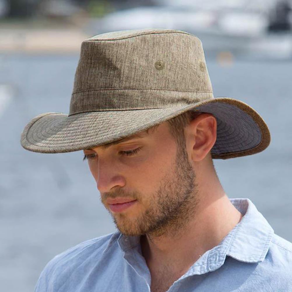 Sunglobe UV Protection Hat Savannah Cowboy Stone Beige Men's - Hat,