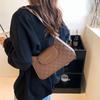 Trendy Plaid Underarm Bag Twist Shoulder Strap Foreign Style Small Fresh Versatile Messenger Bag Popular Single Shoulder Underarm Bag