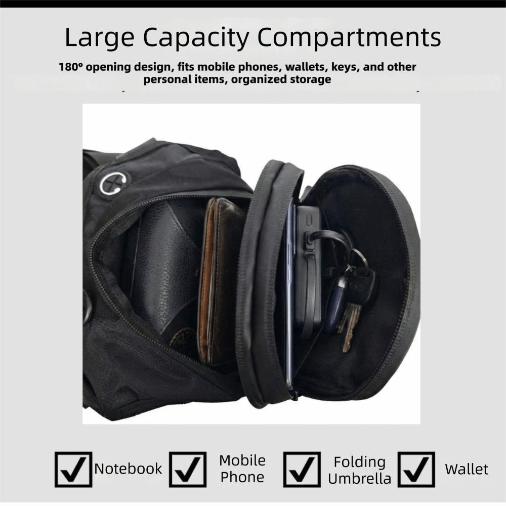 Waterproof Cycling Waist Pack Reflective Crossbody Bag Cycling Rider Bag  Men Women