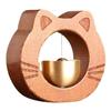 A84E-Modern Wooden Doorbell-1Pcs No Power Required, Suction Cup Installation, Main Entrance Bell For New Home Decoration